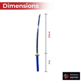 Azure Pride Handmade Katana Swords - Tophatter Daily Deals