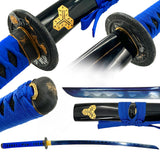 Azure Pride Handmade Katana Swords - Tophatter Daily Deals