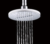 Bright Showers 6.3" 2-Spray Rainfall Shower Head with Adjustable Angles Home Improvement - Tophatter Daily Deals