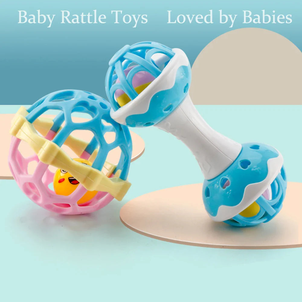 Baby Rattle Sensory Toy For Fine Motor Development - Tophatter Daily Deals