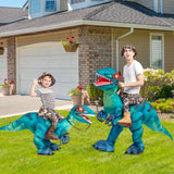Lightweight Kids Inflatable Dinosaur Costume - Riding T Rex - Tophatter Daily Deals