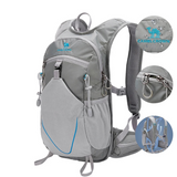 12L Waterproof Mountaineering Backpack Grey Backpacks - Tophatter Daily Deals