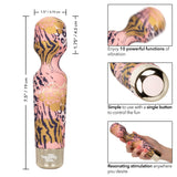 Naughty Bits WTF Wand to Fuck Pink and Gold Flexible Silicone Personal Massager - Waterproof > Sex Toys > Mini Massagers - Tophatter Daily Deals