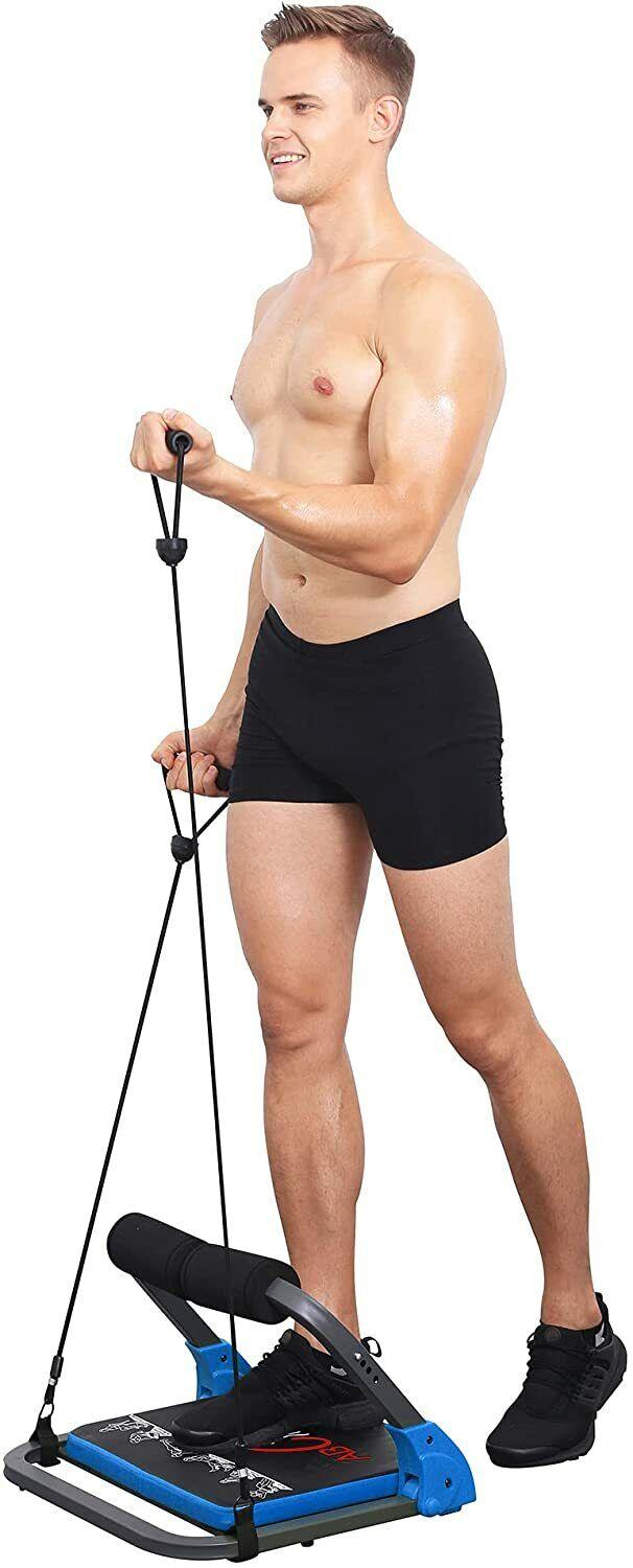 Multi Functional Ab Cruncher Abdominal Abs Core Fitness Trainer Exercise & Fitness - Tophatter Daily Deals