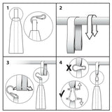 Hanging Ab Straps - Ab Slings Straps - Rip Resistant Heavy Duty Pair for Pull Up Bar Hanging Leg Raiser Fitness with Big D-ring Steel Quick Exercise & Fitness - Tophatter Daily Deals