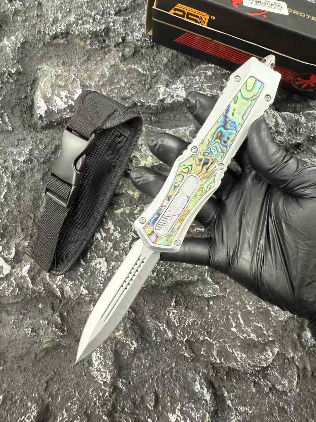 Abalone Direct Spring Knife - Tophatter Daily Deals