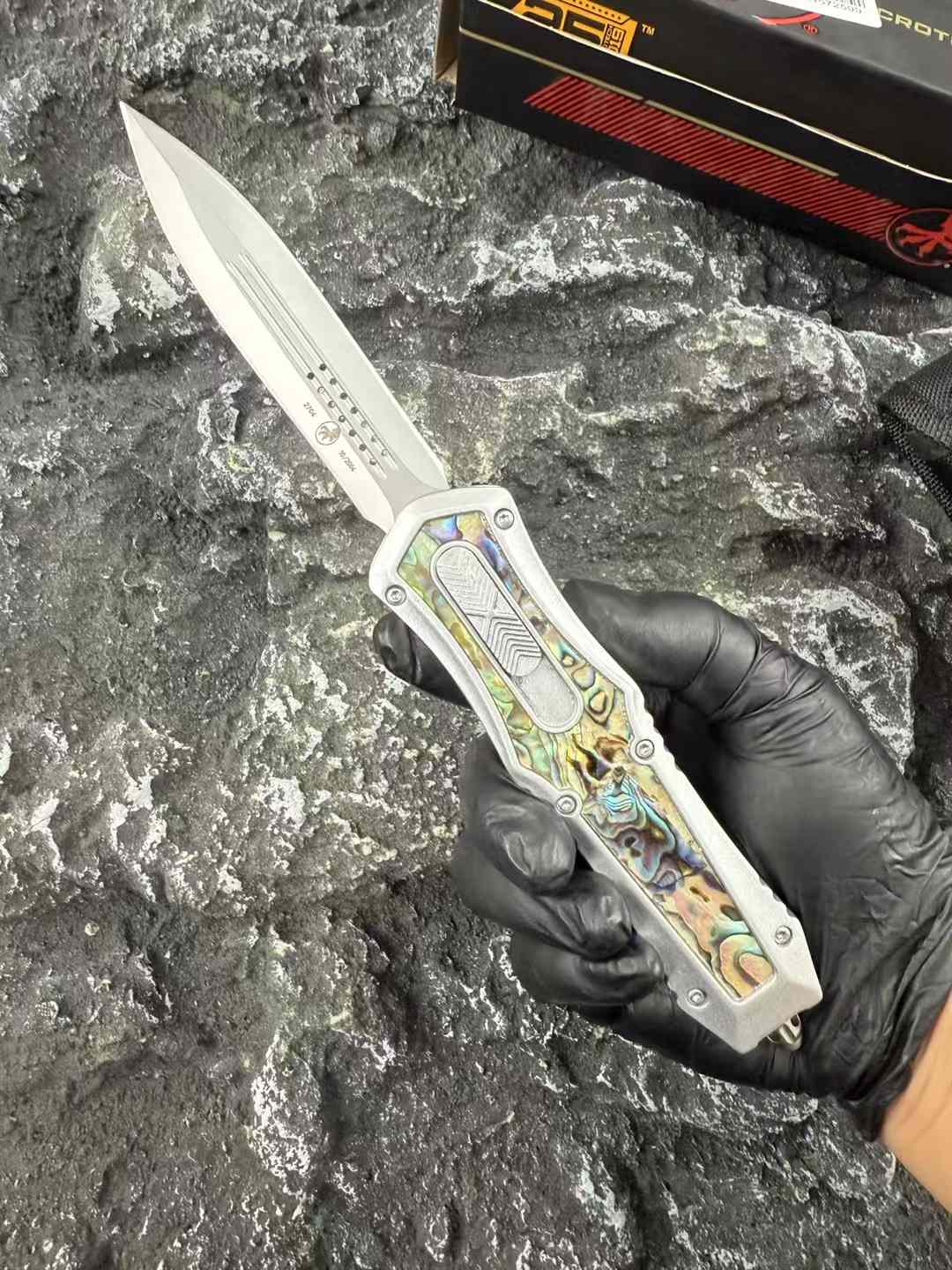 Abalone Direct Spring Knife - Tophatter Daily Deals