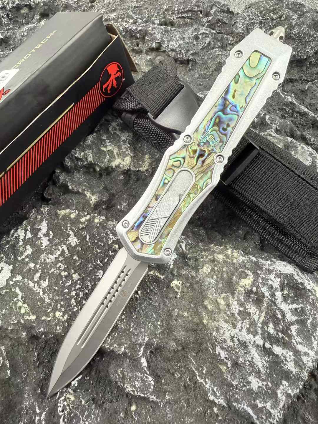 Abalone Direct Spring Knife - Tophatter Daily Deals