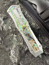 Abalone Direct Spring Knife - Tophatter Daily Deals