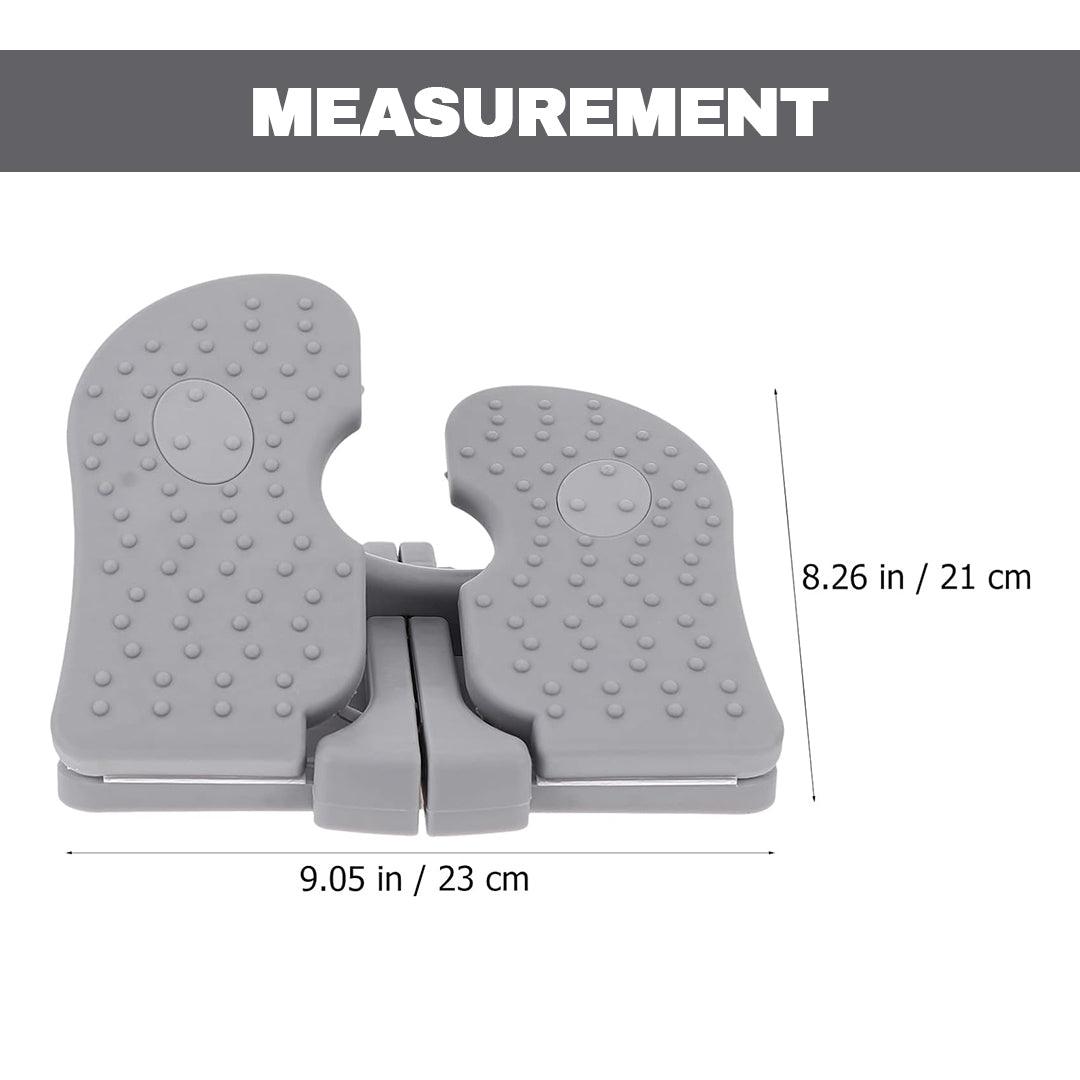 Mini Stepper UK - Foldable Foot Step Treadmill Fitness Equipment Leg Trainer Exercise & Fitness - Tophatter Daily Deals