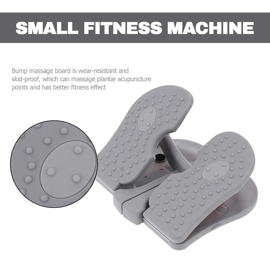 Mini Stepper UK - Foldable Foot Step Treadmill Fitness Equipment Leg Trainer Exercise & Fitness - Tophatter Daily Deals