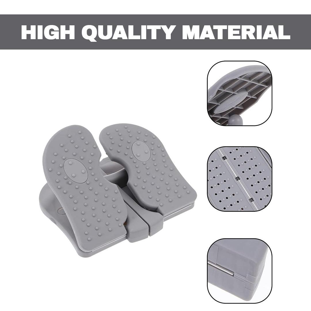 Mini Stepper UK - Foldable Foot Step Treadmill Fitness Equipment Leg Trainer Exercise & Fitness - Tophatter Daily Deals