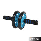 AB Roller Wheel - Abdominal Roller Exercise Wheel for Home Gym Fitness Equipment Accessories Exercise & Fitness - Tophatter Daily Deals