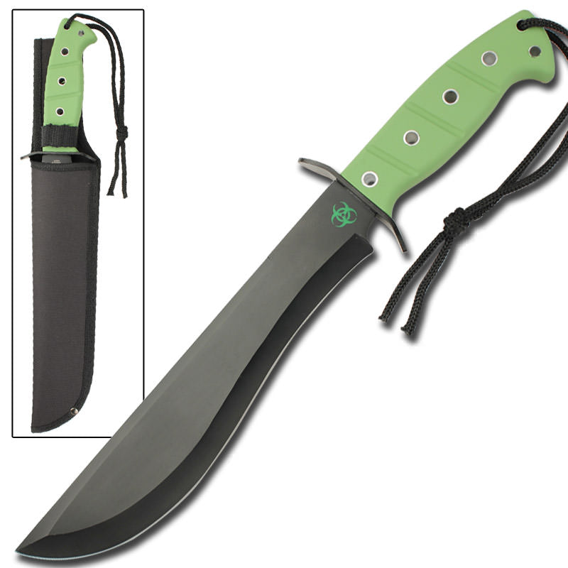 Abomination Survival Knife 15 Inch Overall - TOPHATTER'S ARMORY DEALS Collectible Weapons - Tophatter Daily Deals