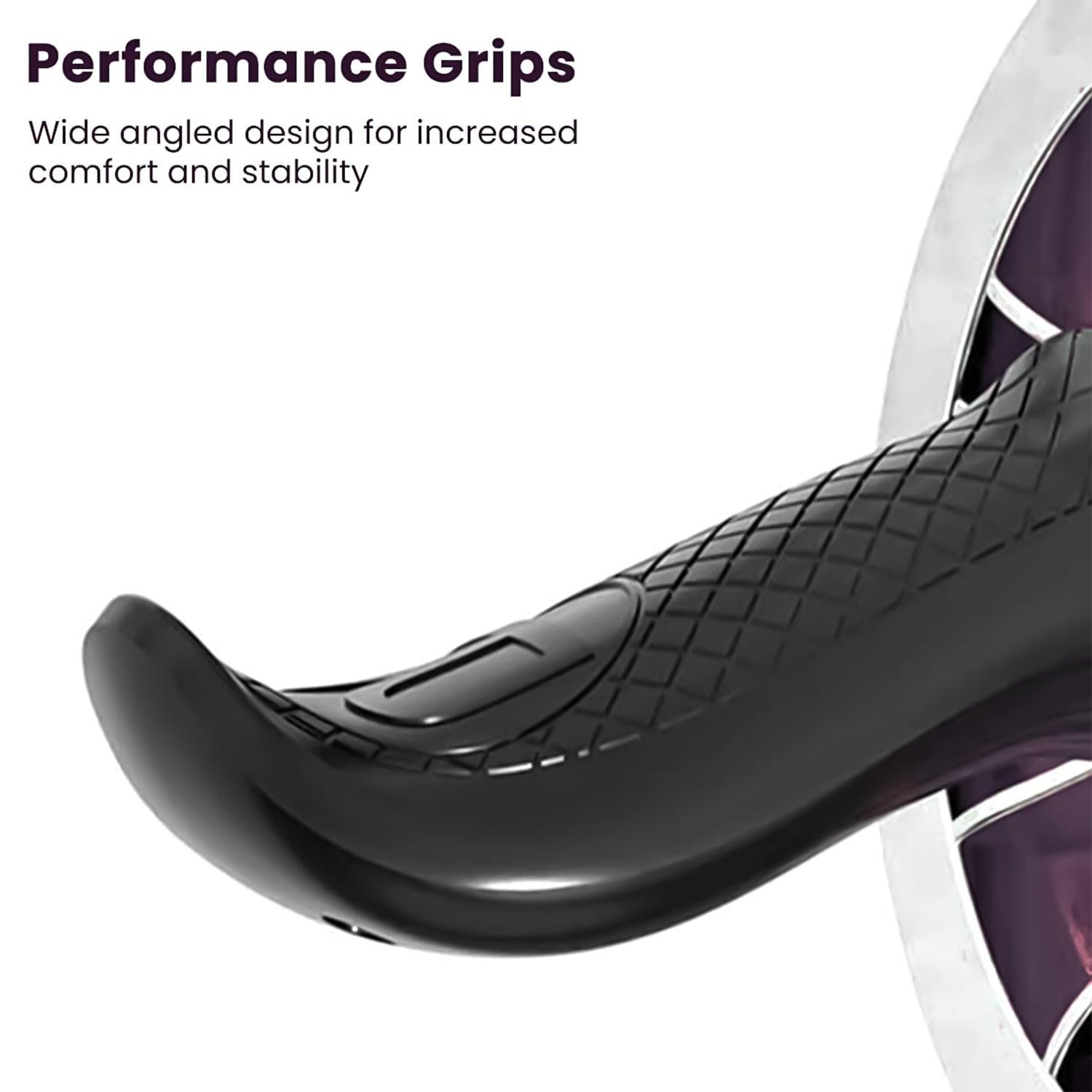 Abdominal Exercise Roller - Chunky wheel AB Roller with Extra Thick Knee Pad Core Workout Abdominal Exercise Exercise & Fitness - Tophatter Daily Deals