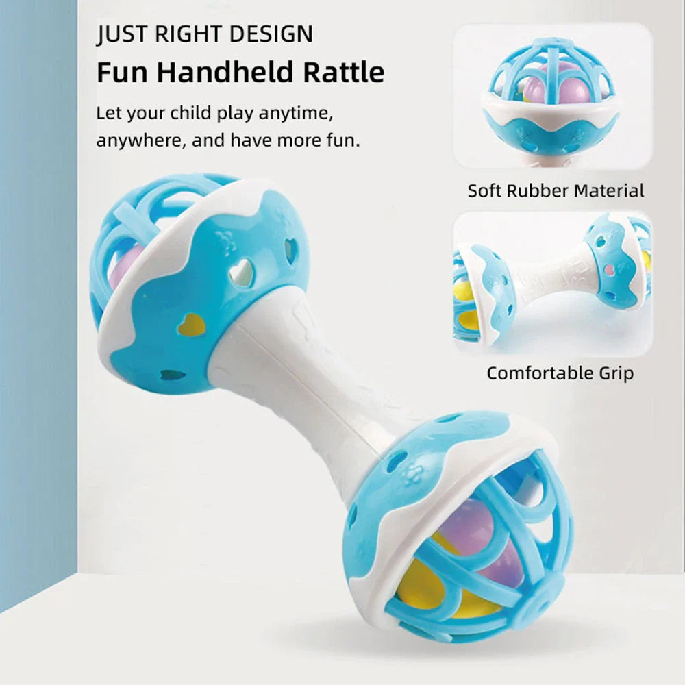 Baby Rattle Sensory Toy For Fine Motor Development - Tophatter Daily Deals