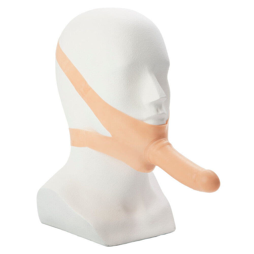 Accommodator 5 Inch Wearable Face Strap On Dildo Flesh > Bondage Gear > Gags and Bits - Tophatter Daily Deals