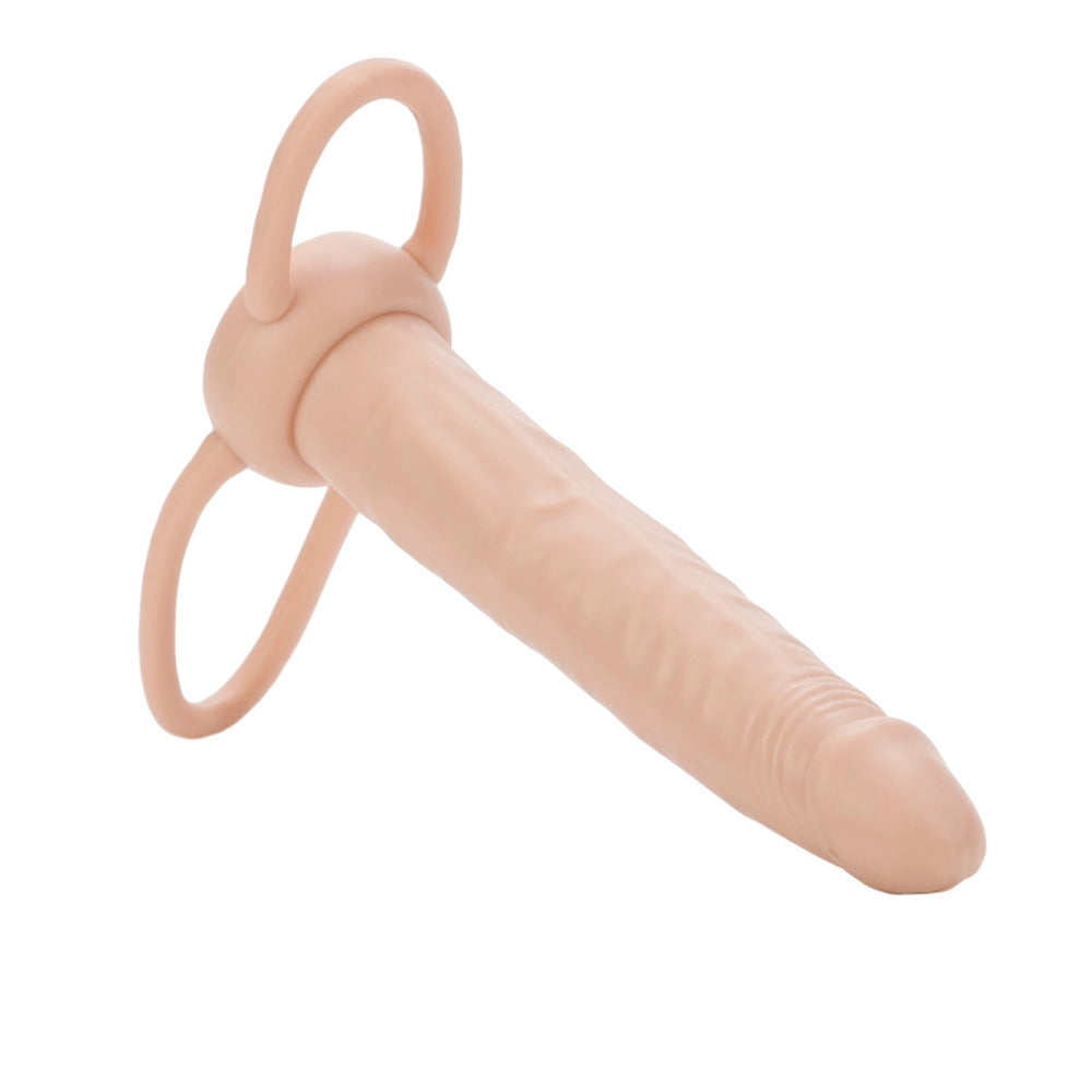 Accommodator Dual Penetrator Ivory Dildo > Dildos > Strap On Dildos - Tophatter Daily Deals