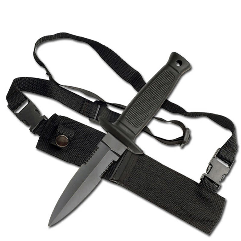Ace High Gamblers Dagger Boot Knife With Sheath Collectible Weapons - Tophatter Daily Deals