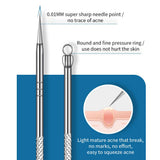 Blackhead Remover Needle - Acne Needle Kit Blackhead Remover Pimple Blemish Comedone Extractor Tweezer Tool Health & Beauty - Tophatter Daily Deals