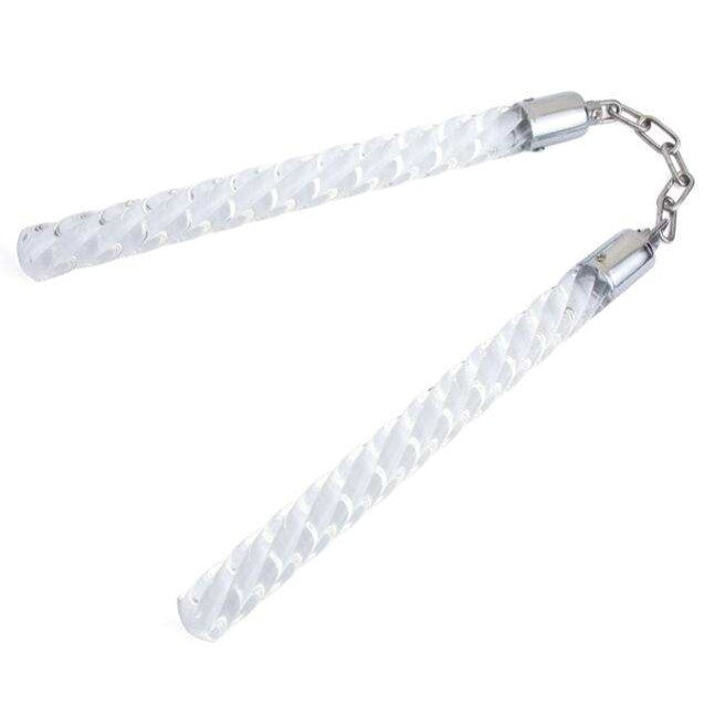 Nunchaku (Nunchuk) - Acrylic Twist (Acrylic) Nunchaku - Tophatter Daily Deals