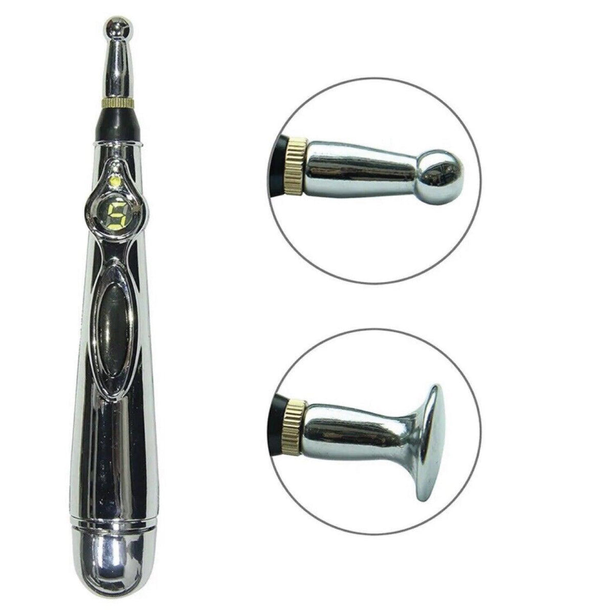 Electronic Acupuncture Pen - Electric Acupuncture Magnet Therapy Heal Massage Meridian Energy Pen Relief Pain Personal Care - Tophatter Daily Deals