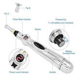 Electronic Acupuncture Pen - Electric Acupuncture Magnet Therapy Heal Massage Meridian Energy Pen Relief Pain Personal Care - Tophatter Daily Deals