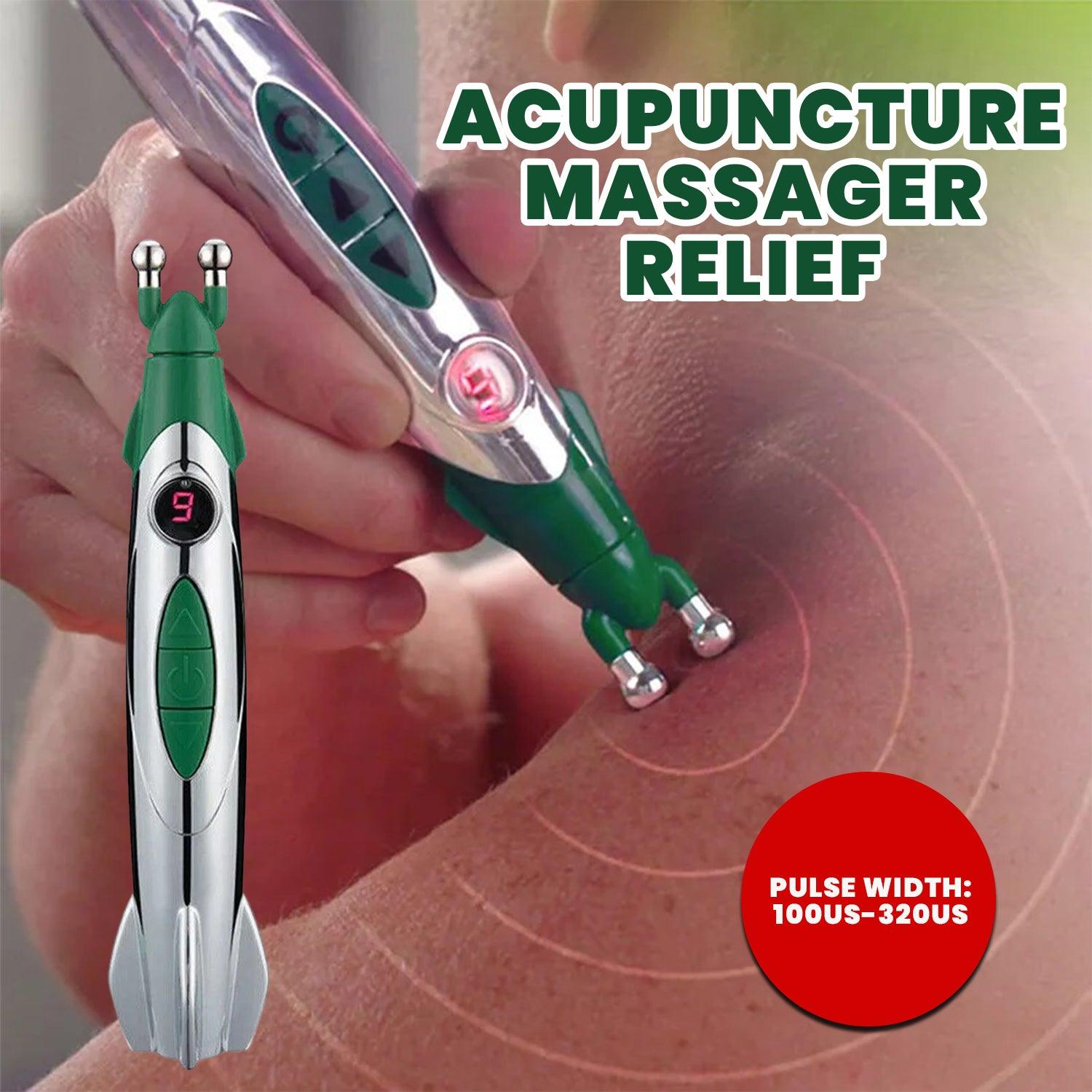 Pain Relief Pen - Acupuncture Pen Muscle Circulation Massage Meridian Body Massager Pain Relief Personal Care - Tophatter Daily Deals