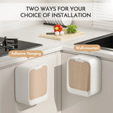 Motion Sensor Trash Can Hanging Bin For Cabinet Door - Tophatter Daily Deals