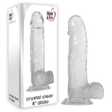 Adam & Eve Crystal 8 Inch Dildo > Dildos > Realistic Dildos - Tophatter Daily Deals