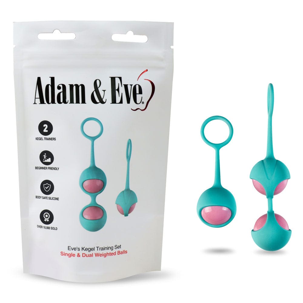 Adam & Eve Eve's Kegel Training Set - 9.6cm & 14cm > Sex Toys For Ladies > Kegel Exercise - Tophatter Daily Deals