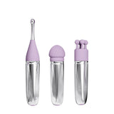 Adam & Eve Sweet Dreams Massager Kit 8 Tips Lavender Rechargeable > Vibrators > Ladies > Clitoral Vibrators and Stimulators - Tophatter Daily Deals