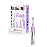 Adam & Eve Sweet Dreams Massager Kit 8 Tips Lavender Rechargeable > Vibrators > Ladies > Clitoral Vibrators and Stimulators - Tophatter Daily Deals