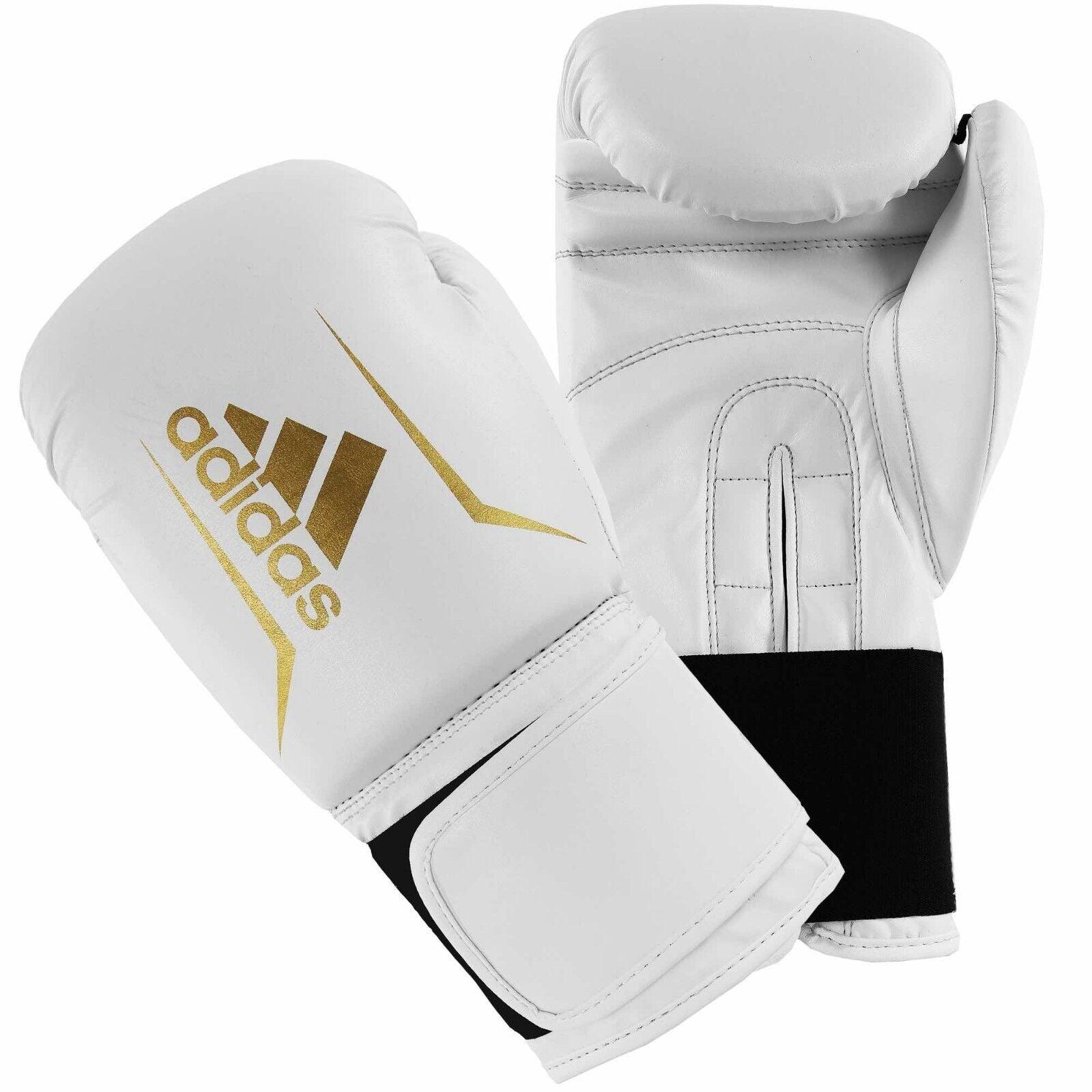 Best Boxing Gloves UK - Boxing Gloves Adult Kids Black White Sparring Boxing Gloves White Exercise & Fitness - Tophatter Daily Deals