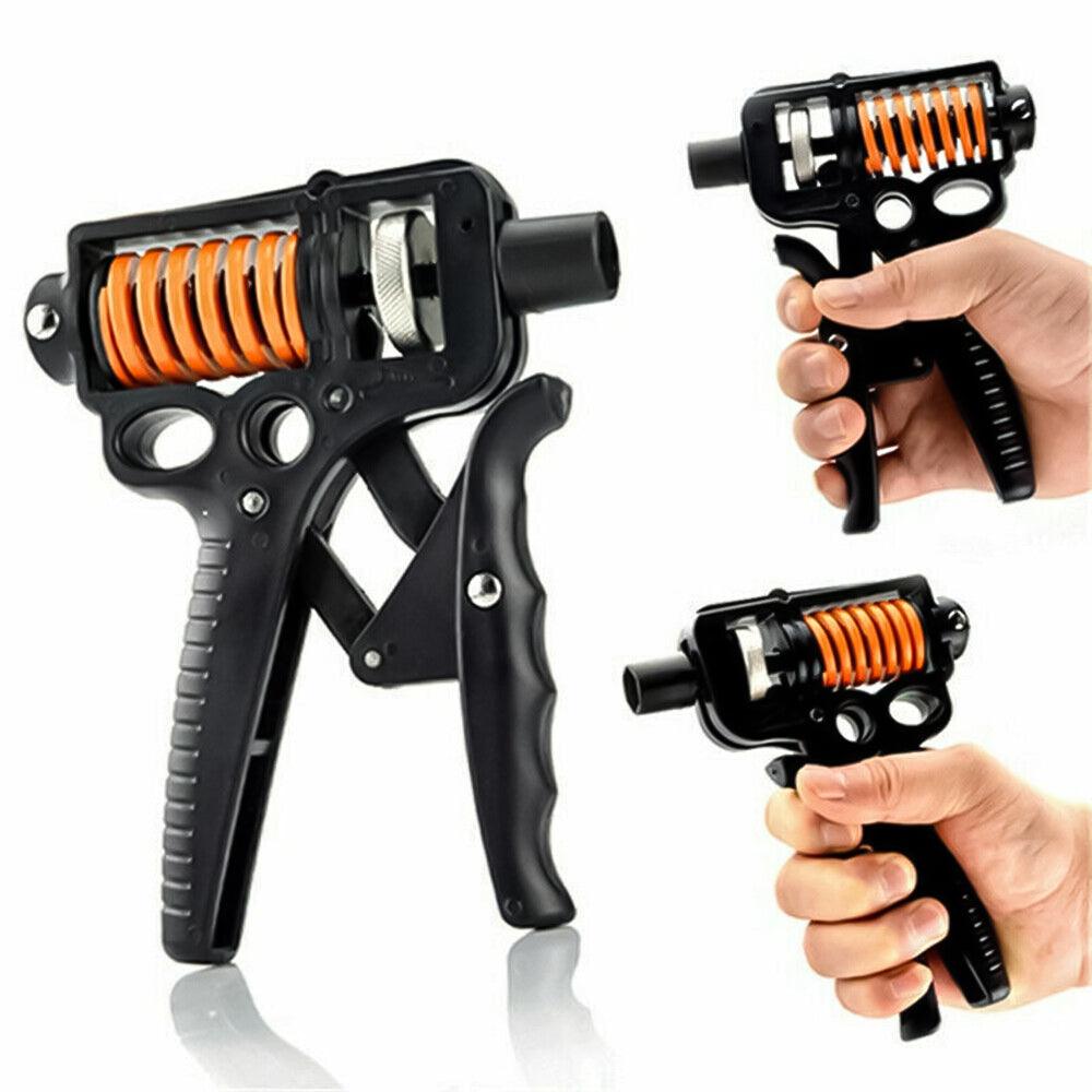 Adjustable Grip Strengthener - 5-120kg Wrist Forearm Gripper Exerciser UK Exercise & Fitness - Tophatter Daily Deals