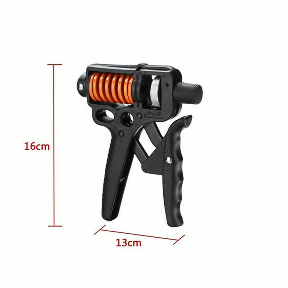Adjustable Grip Strengthener - 5-120kg Wrist Forearm Gripper Exerciser UK Exercise & Fitness - Tophatter Daily Deals