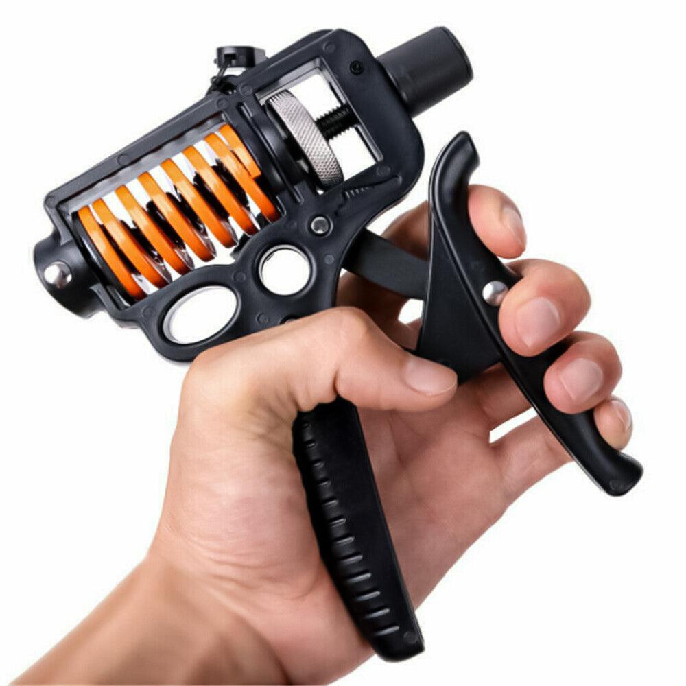 Adjustable Grip Strengthener - 5-120kg Wrist Forearm Gripper Exerciser UK Exercise & Fitness - Tophatter Daily Deals