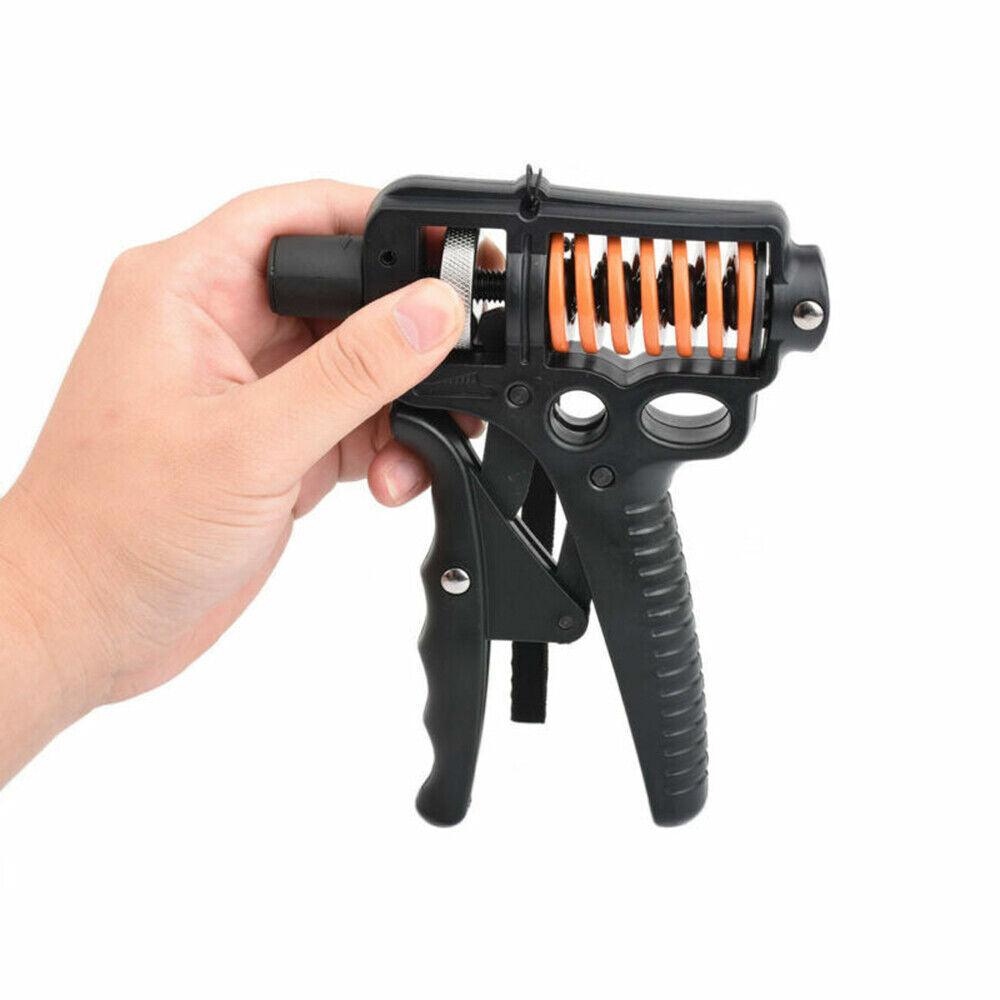 Adjustable Grip Strengthener - 5-120kg Wrist Forearm Gripper Exerciser UK Exercise & Fitness - Tophatter Daily Deals