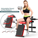 Exercise Sit Up Bench- Multi-Funtional Weight Bench for Ab Fitness | UK Exercise & Fitness - Tophatter Daily Deals