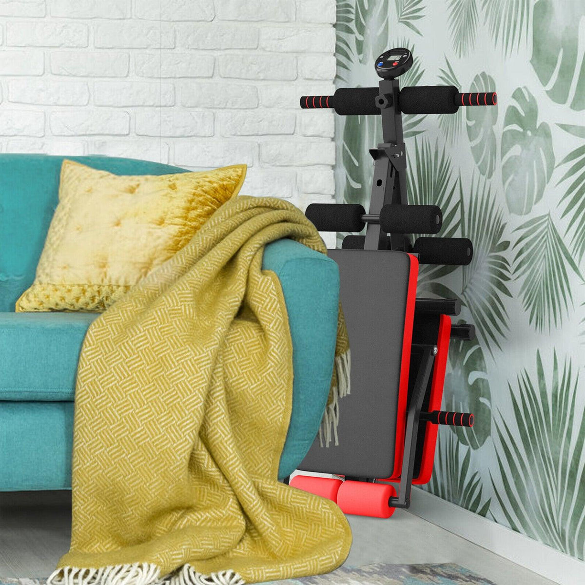 Exercise Sit Up Bench- Multi-Funtional Weight Bench for Ab Fitness | UK Exercise & Fitness - Tophatter Daily Deals