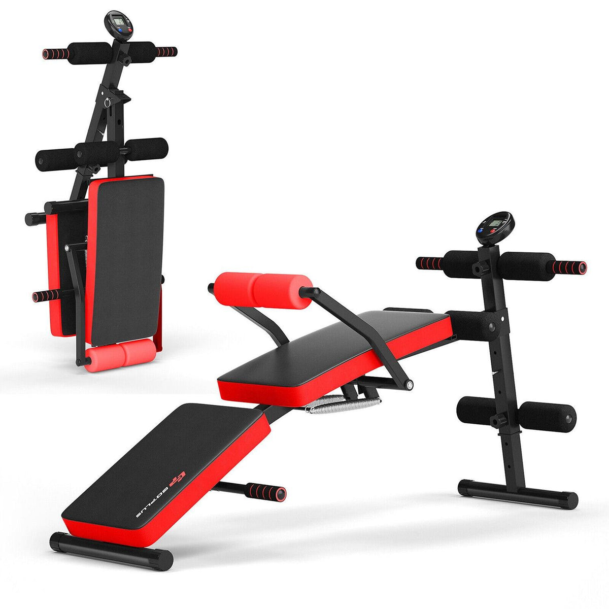 Exercise Sit Up Bench- Multi-Funtional Weight Bench for Ab Fitness | UK Exercise & Fitness - Tophatter Daily Deals