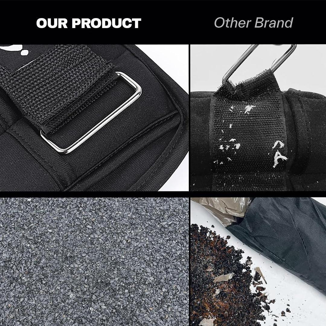 Ankle and Wrist Weights - Ankle Wrist Leg Weights Adjustable Strap Running Fitness Gym Strength Training Exercise & Fitness - Tophatter Daily Deals