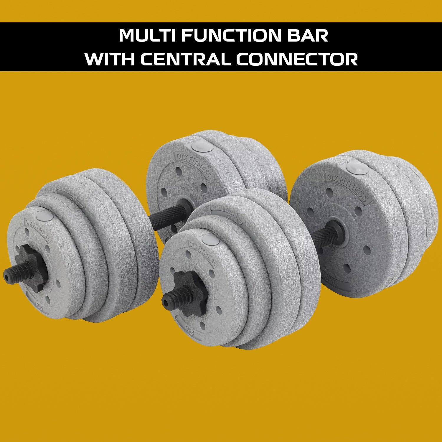 Barbell Weight Set - 30kg Dumbbell/Barbell Weight Set Pair of Hand Weights Gym Workout Dumbbells & Barbells - Tophatter Daily Deals