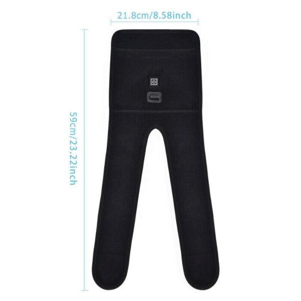 Heated Knee Brace - Heated Knee Brace Wrap Support | Electric Therapeutic Heating Pad W/Rechargable 7.4V 2600Mah Battery for Joint Pain Relief Health & Beauty - Tophatter Daily Deals