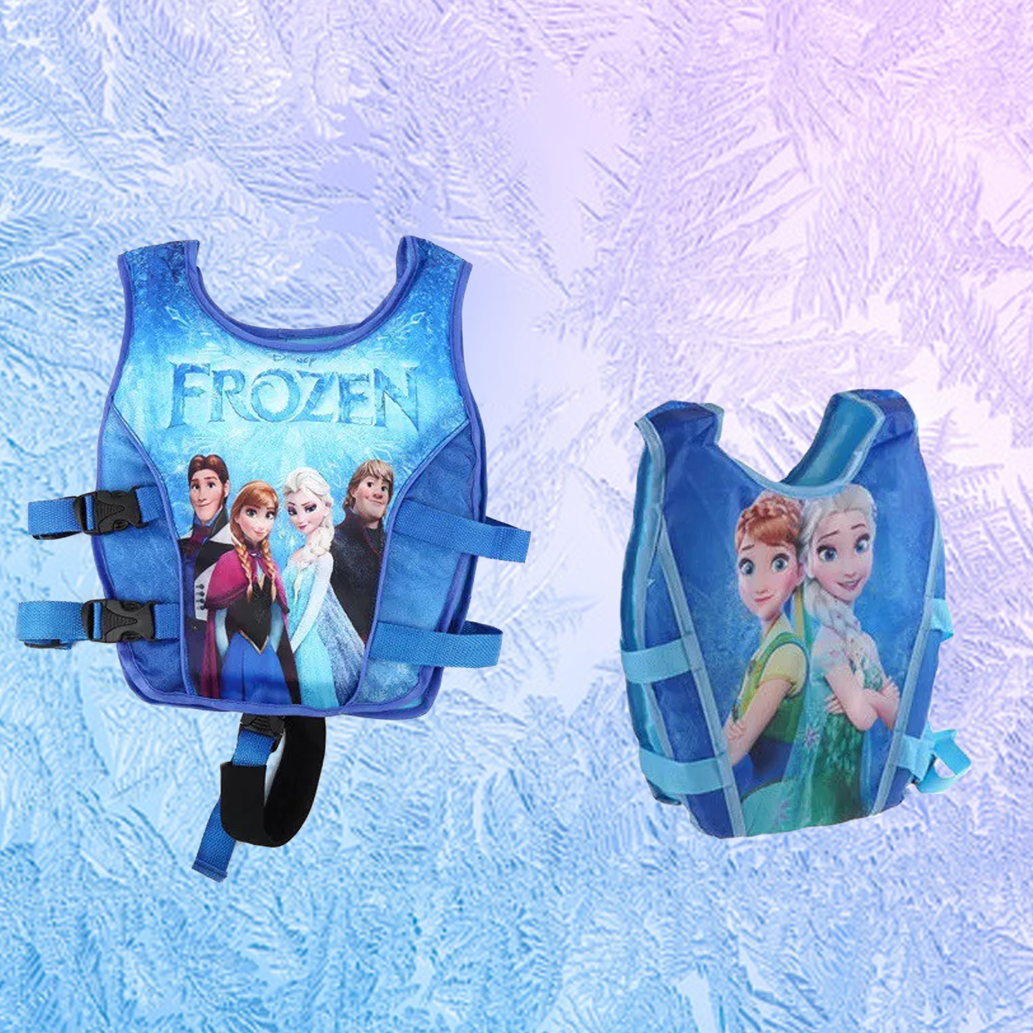Swimming Float Vest – Kids Learn-to-Swim Safety Jacket with Adjustable Straps Buoyancy Aid Jacket Elsa Floats & Inflatables - Tophatter Daily Deals