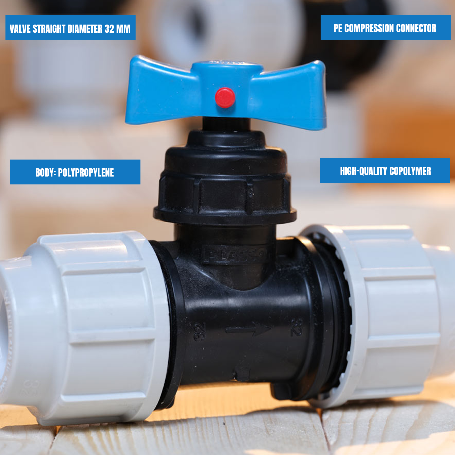 Water Stop Valve – Brass Shut Off Valve for Garden Hose, Pipe, or Tap Connection Tools - Tophatter Daily Deals