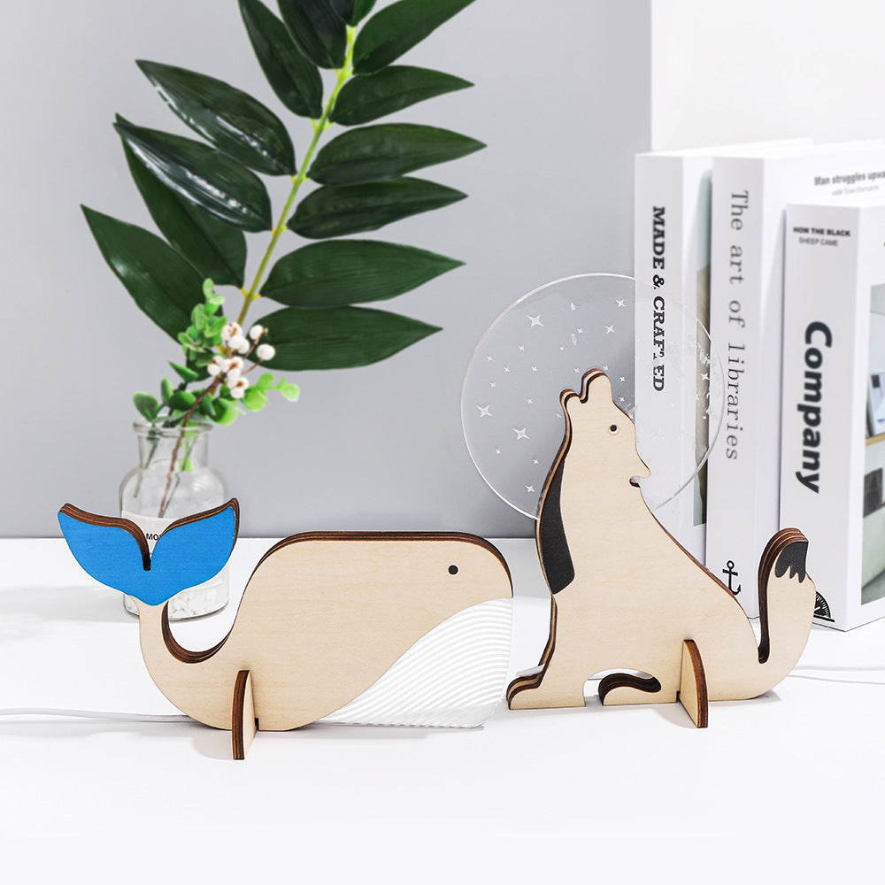 Adorable Animal LED Night Light LED Night Light - Tophatter Daily Deals