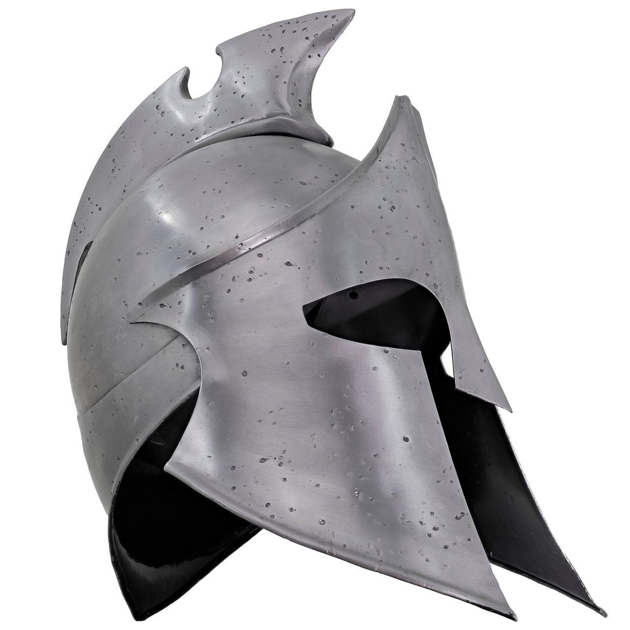 Aegis of Athena Greek Hoplite Battle-Scarred Helmet historical period - Tophatter Daily Deals
