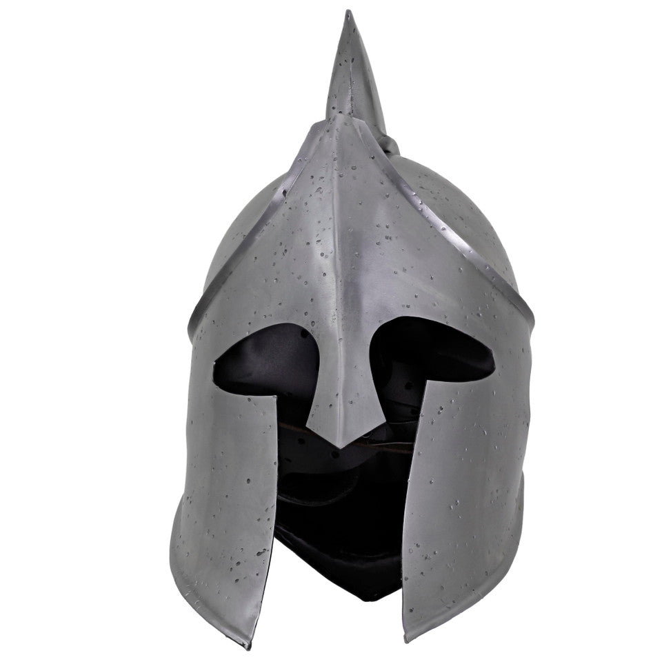 Aegis of Athena Greek Hoplite Battle-Scarred Helmet historical period - Tophatter Daily Deals