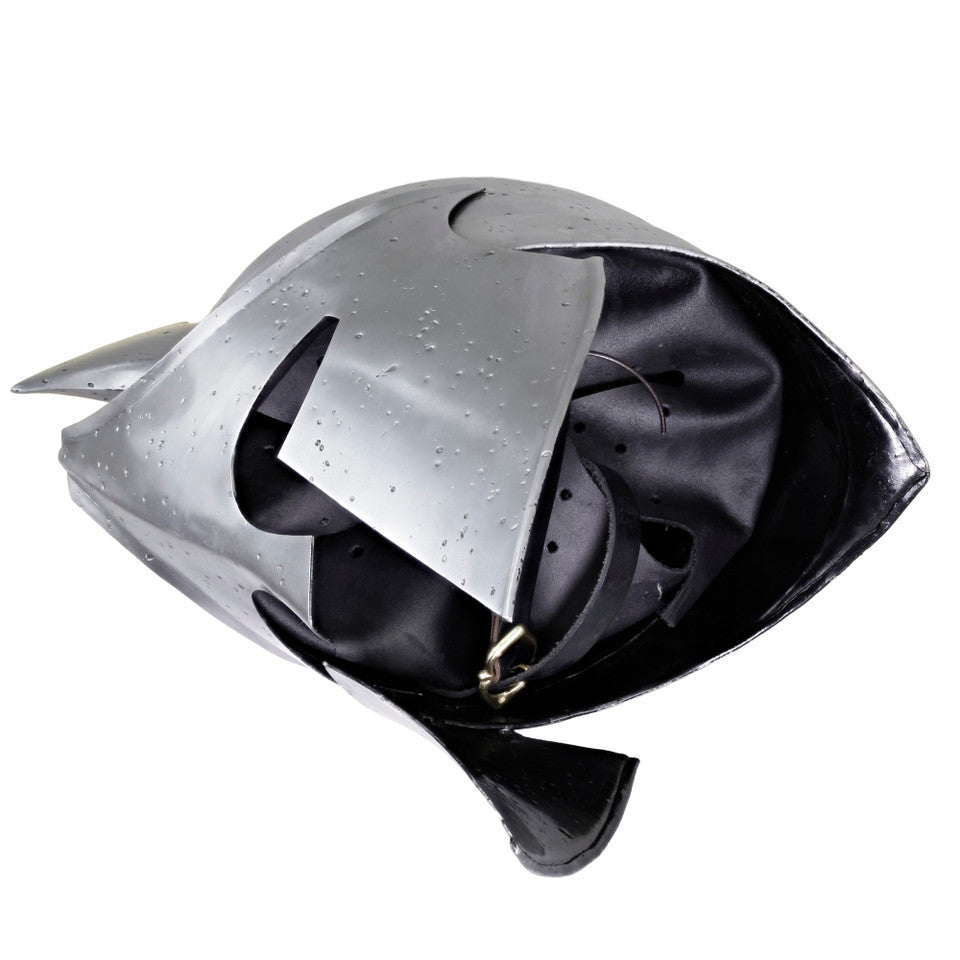 Aegis of Athena Greek Hoplite Battle-Scarred Helmet historical period - Tophatter Daily Deals